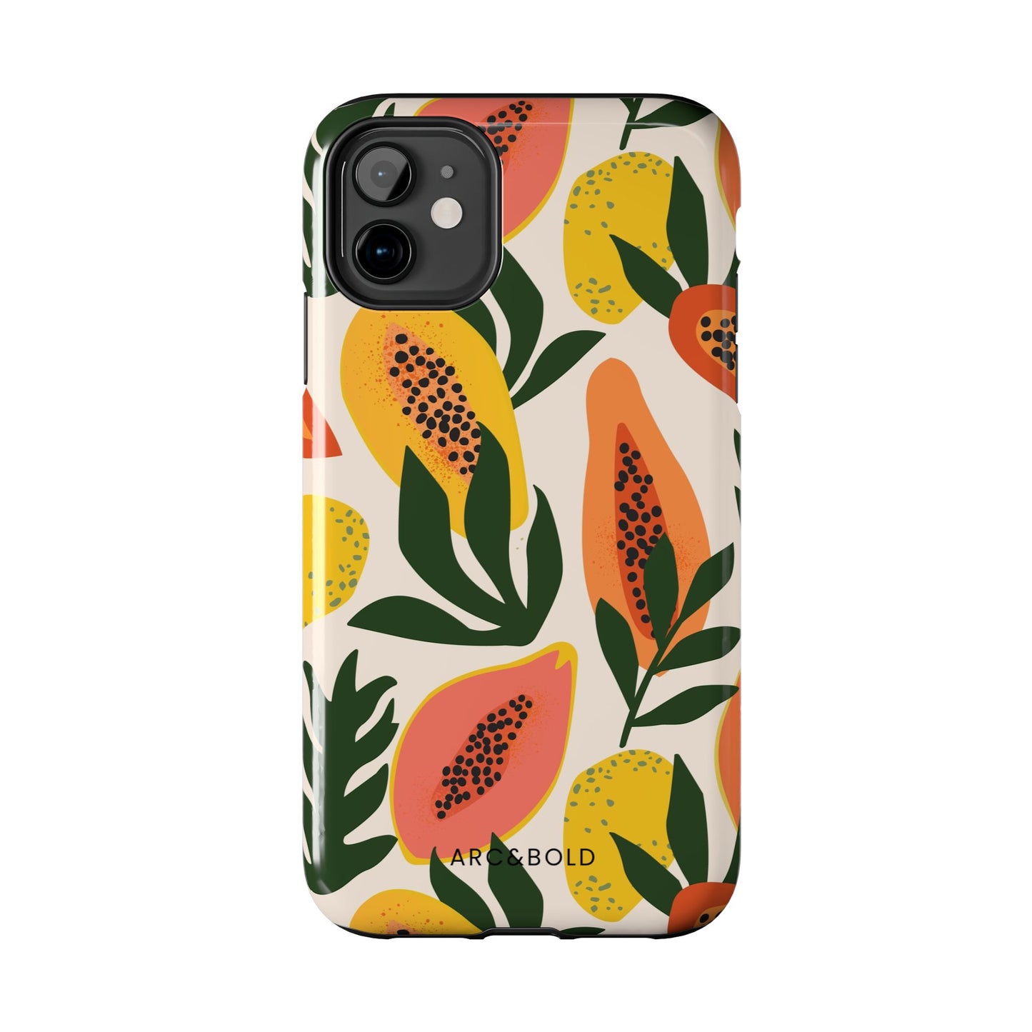 Papaya - Tough Phone Case - Arc & Bold