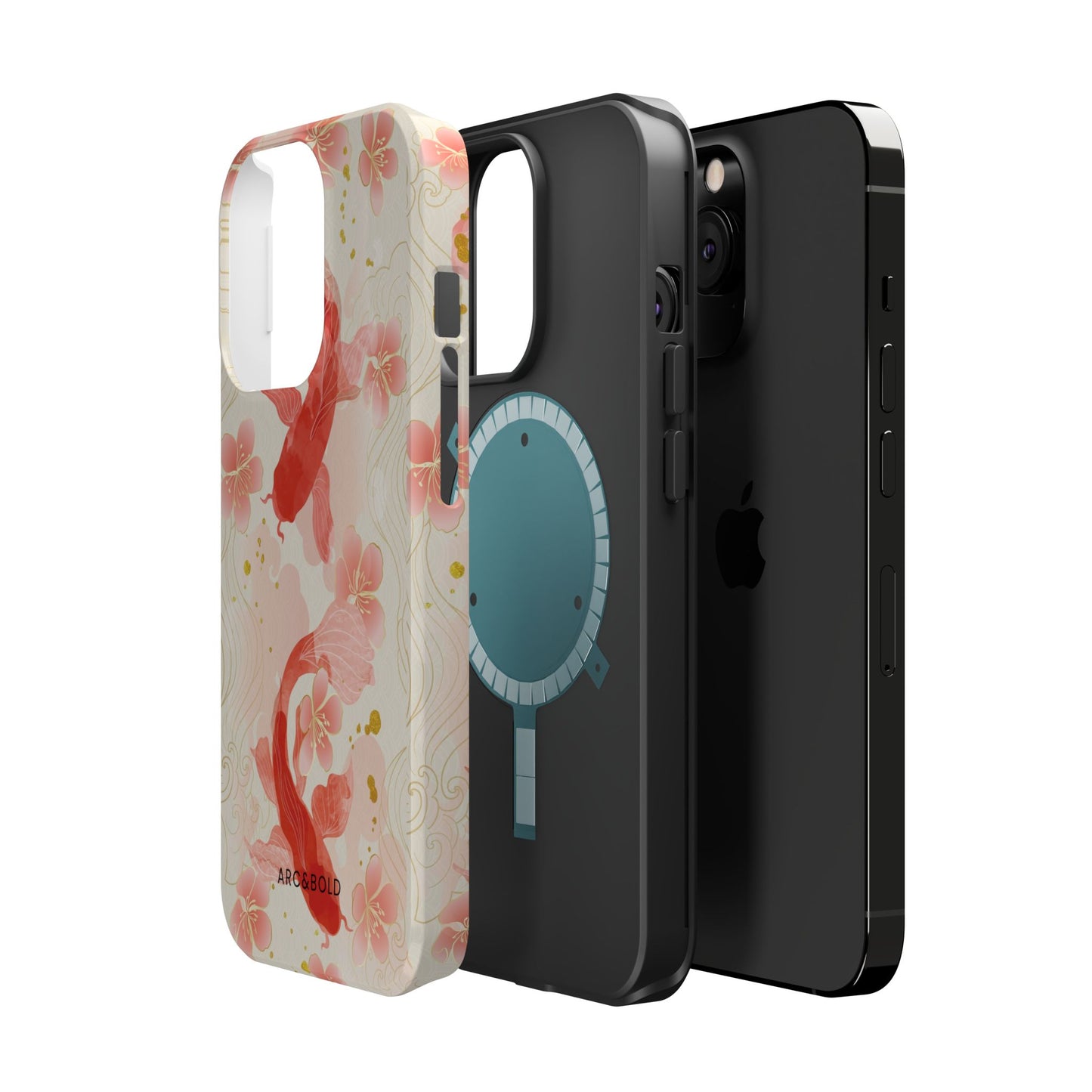 Koi Fish - Magnetic Phone Case - Arc & Bold