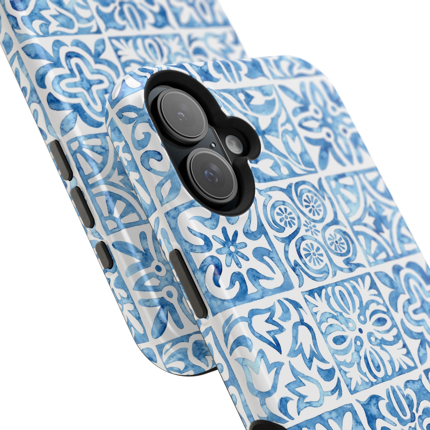 Blue Mosaic - Magnetic Phone Case - Arc & Bold