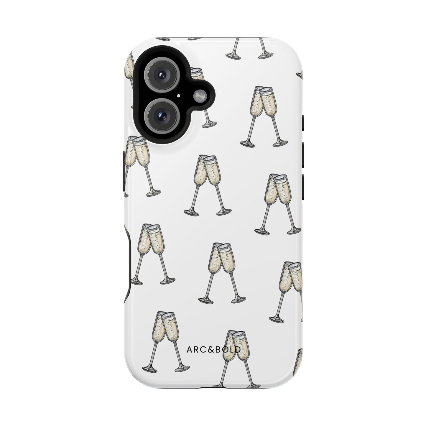 Champagne Toast -Magnetic Tough Case - Arc & Bold