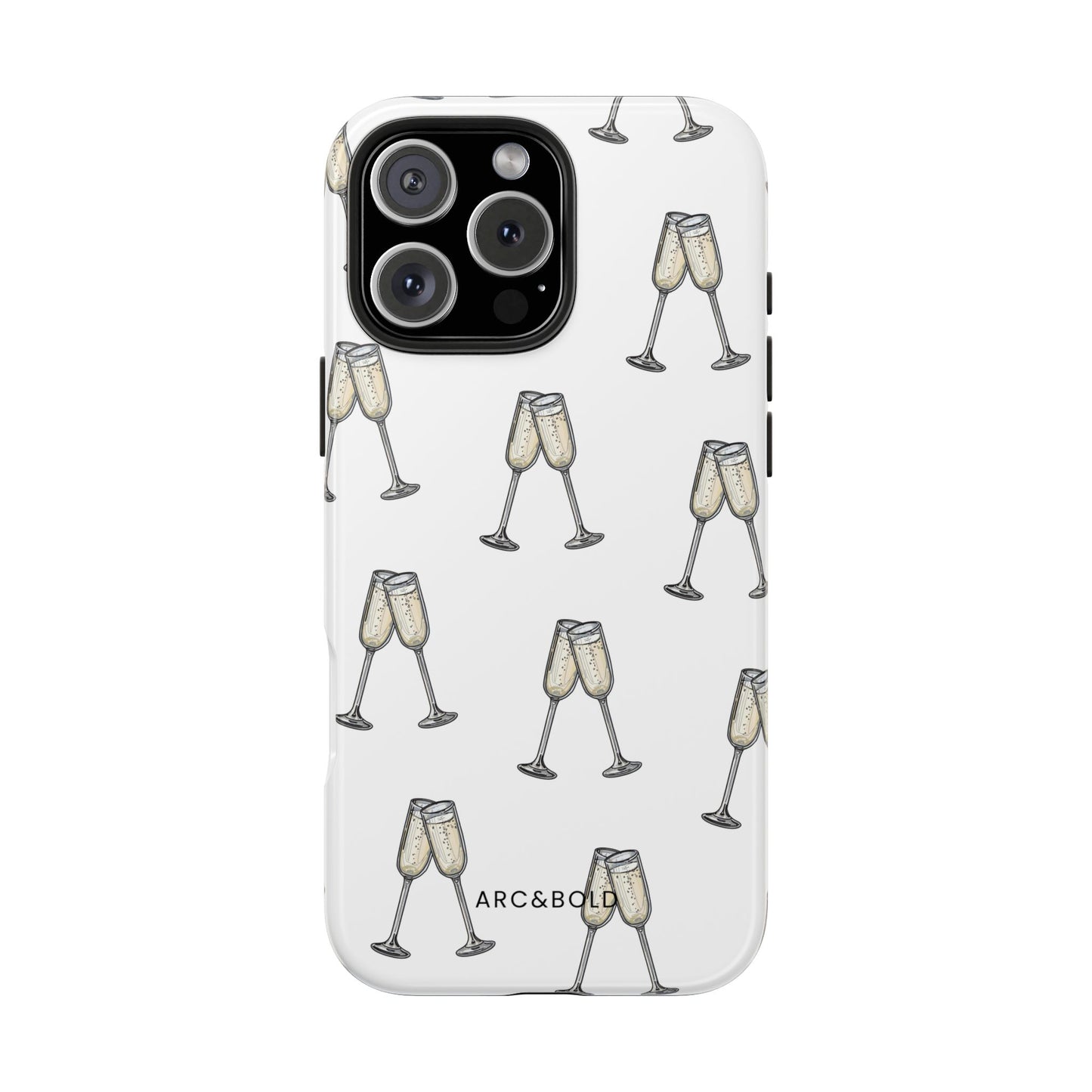 Champagne Toast - Tough Phone Case - Arc & Bold