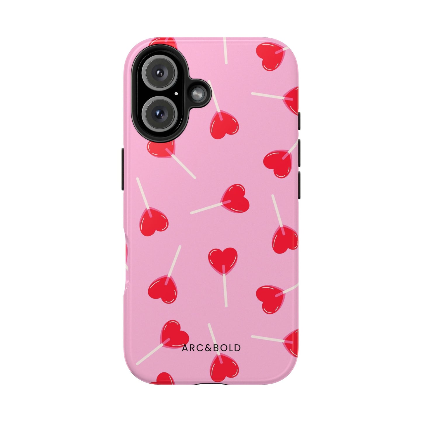 Heart Pops - Tough Phone Case - Arc & Bold