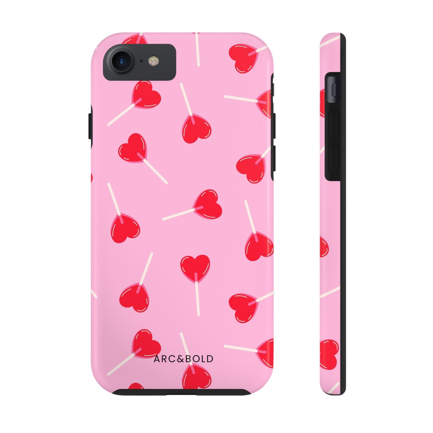 Heart Pops - Tough Phone Case - Arc & Bold