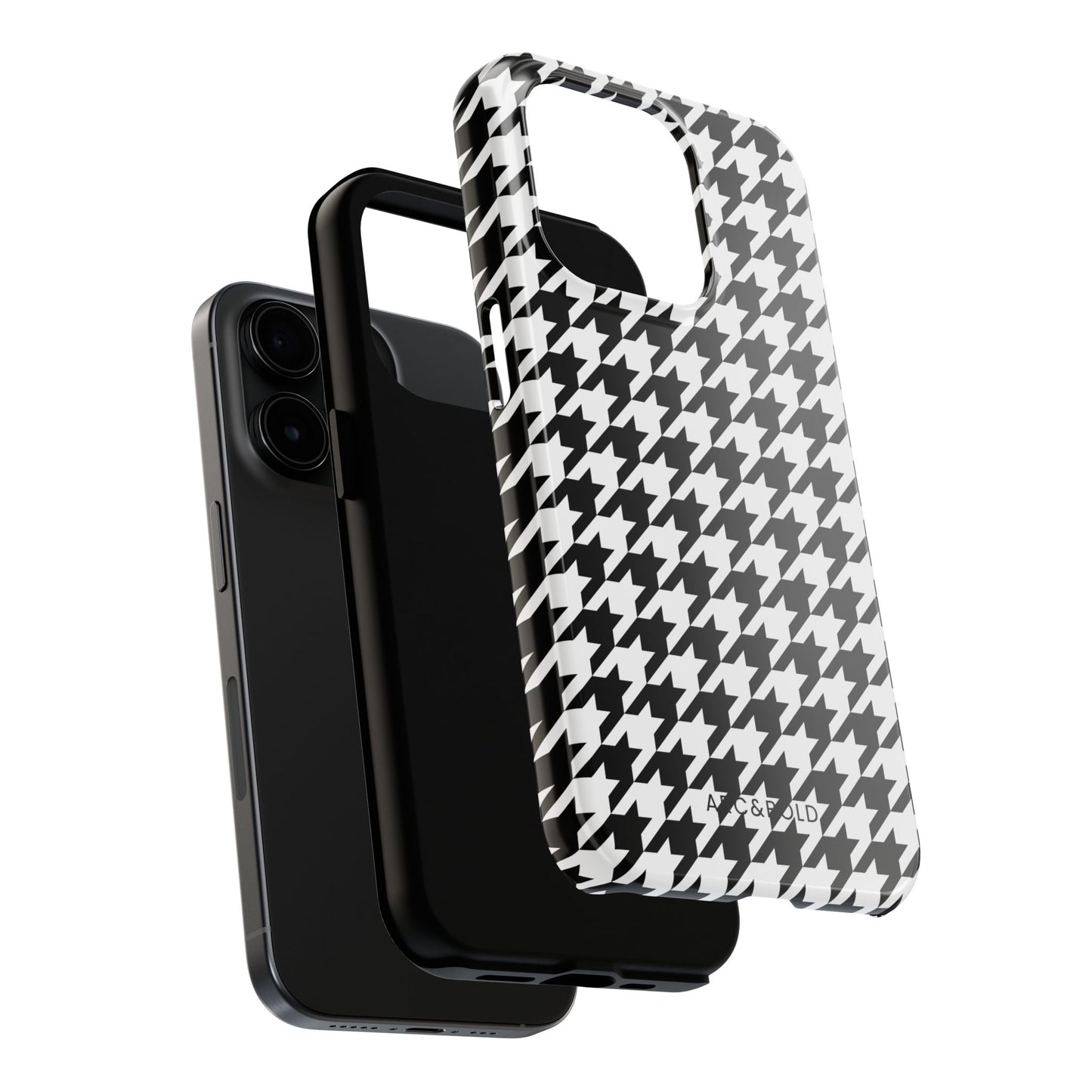 Houndstooth - Tough Phone Case - Arc & Bold