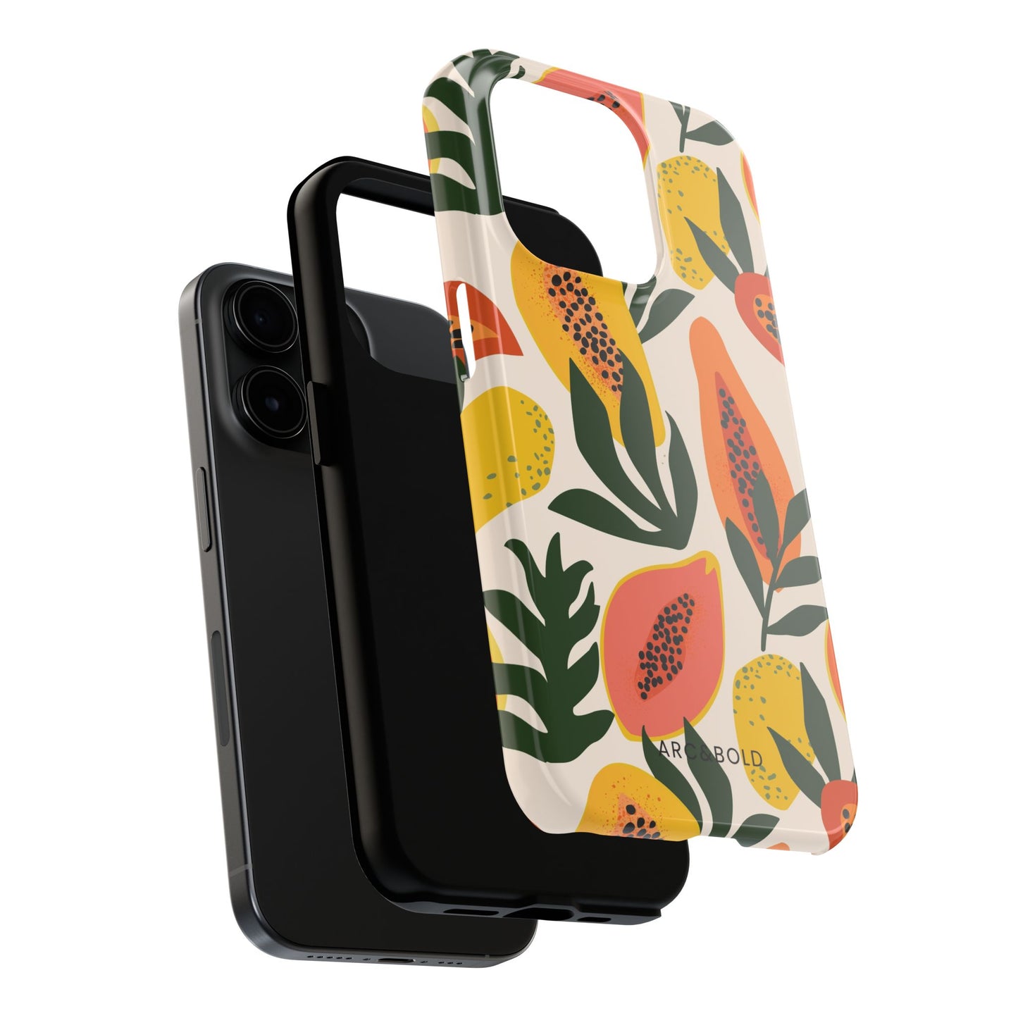 Papaya - Tough Phone Case - Arc & Bold