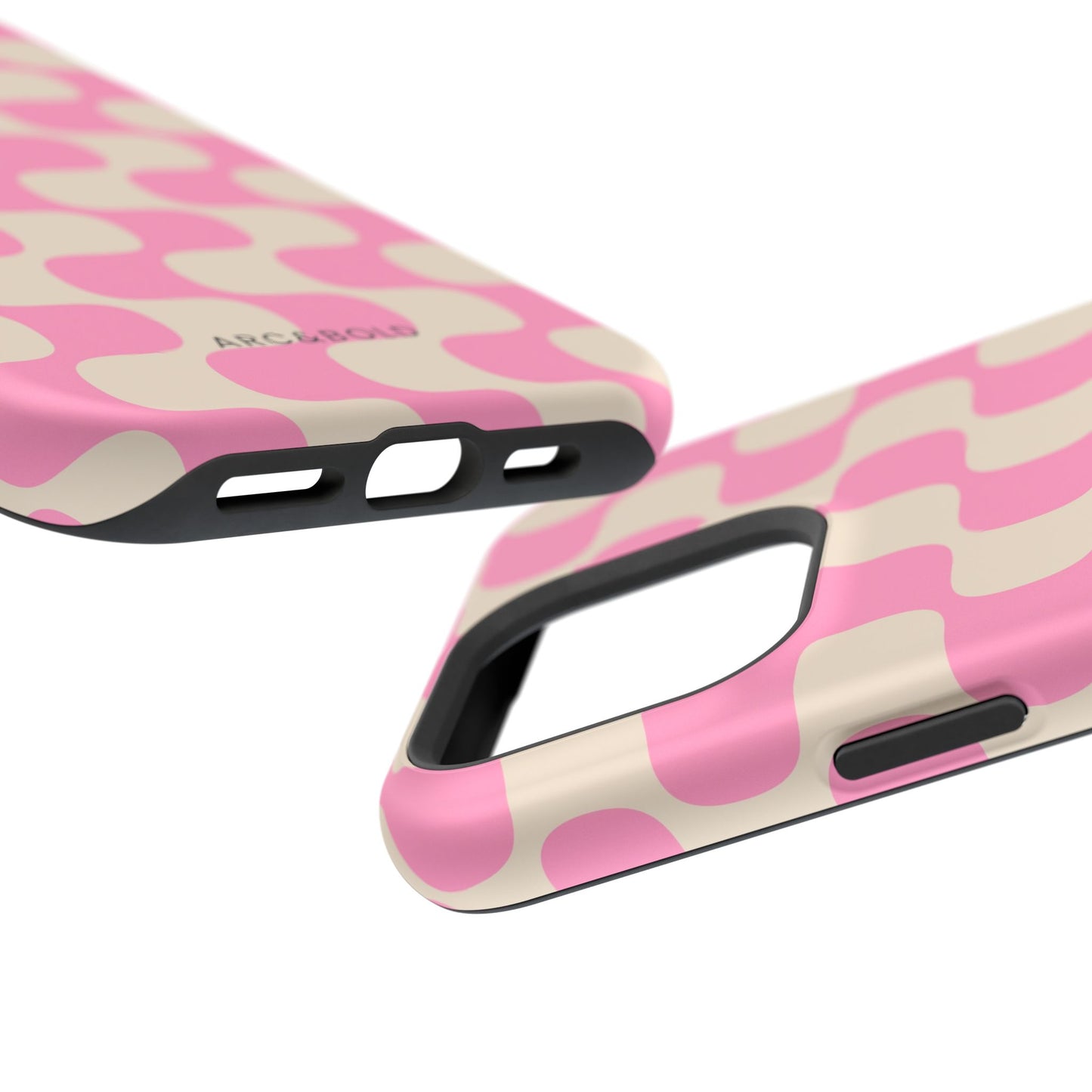 Pink Waves - Magnetic Phone Case - Arc & Bold