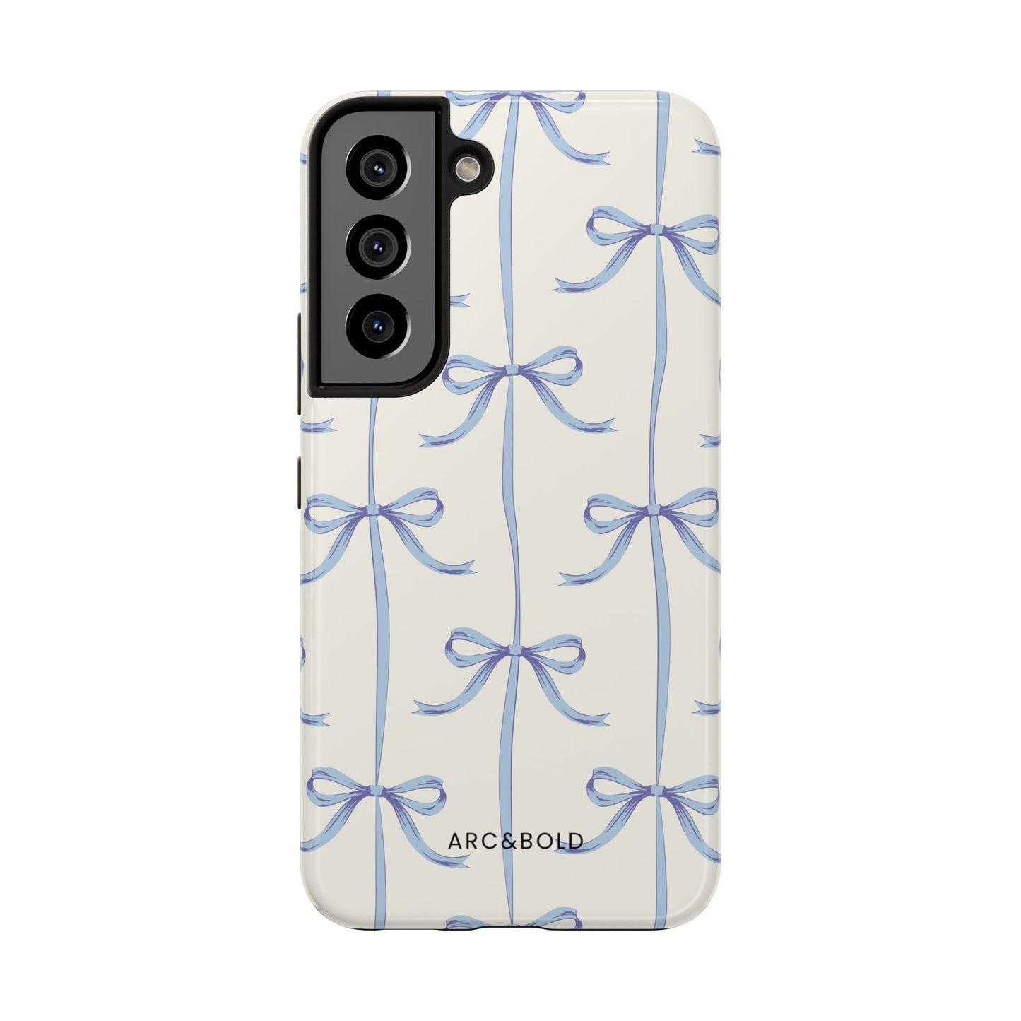 Blue Bow - Tough Phone Case - Arc & Bold