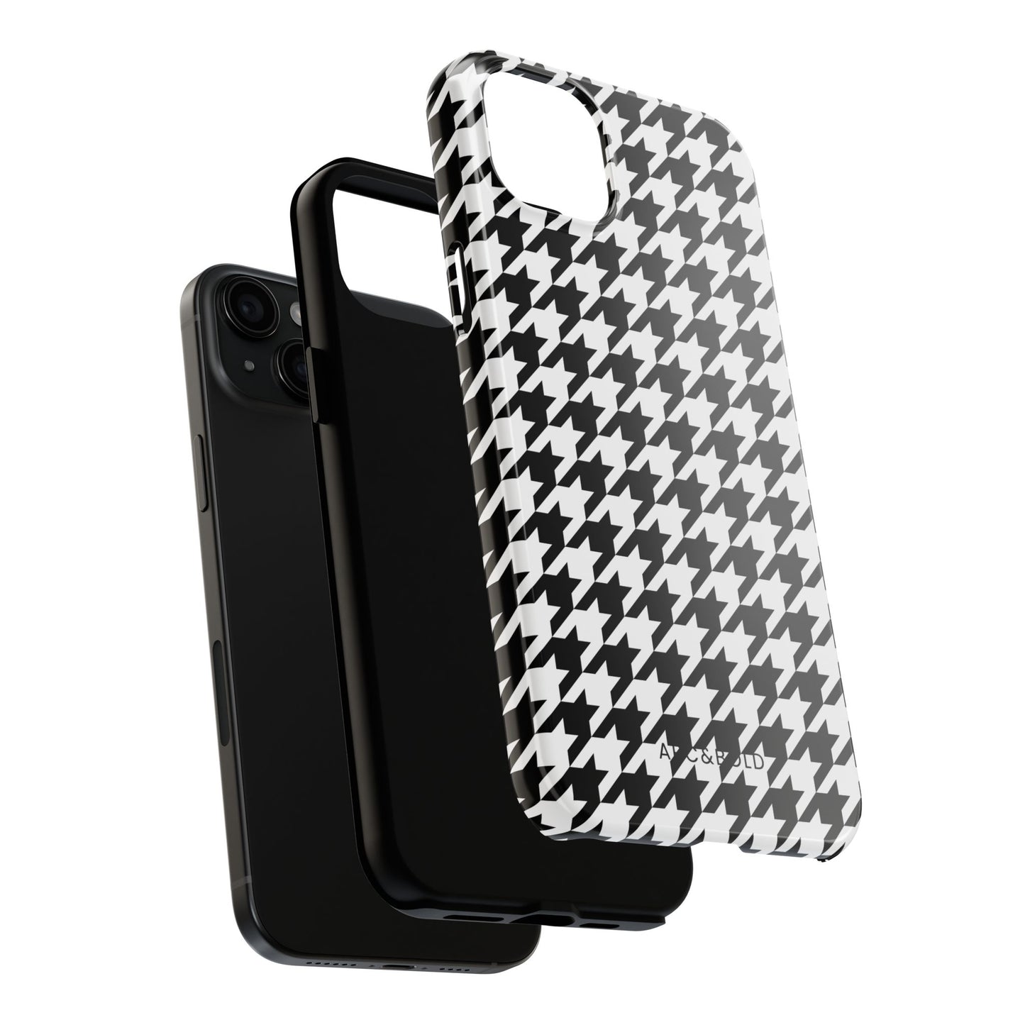 Houndstooth - Tough Phone Case - Arc & Bold