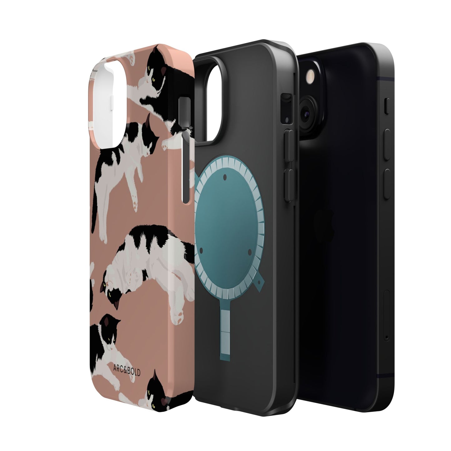 Cat - Magnetic Tough Case - Arc & Bold