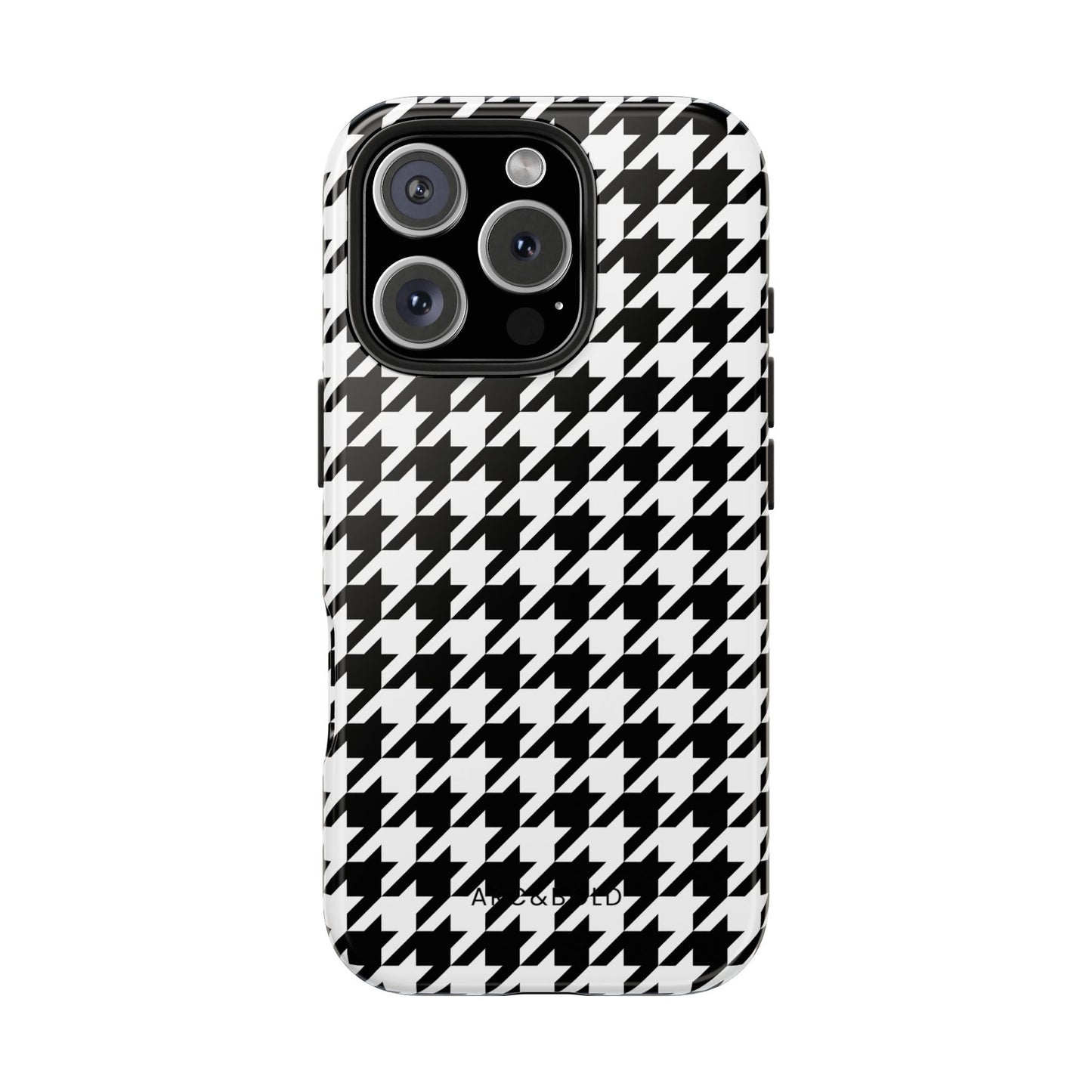 Houndstooth - Tough Phone Case - Arc & Bold