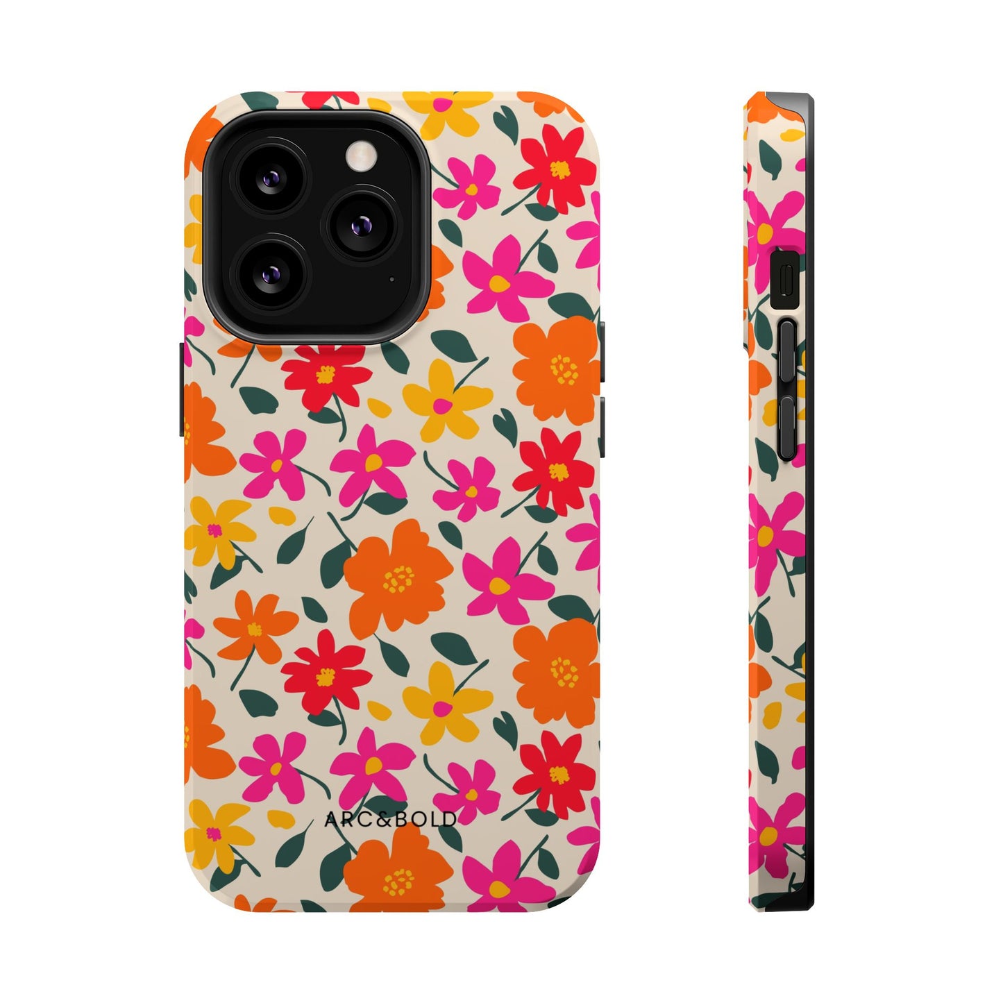 Spring Flowers - Magnetic Phone Case - Arc & Bold