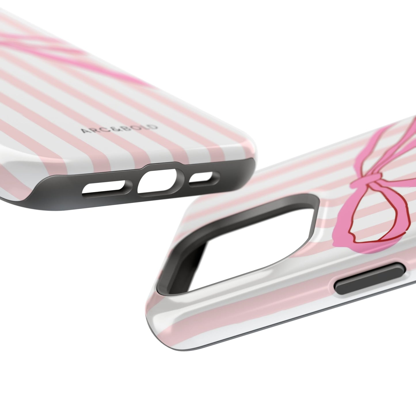 Pink Bow - Magnetic Phone Case - Arc & Bold