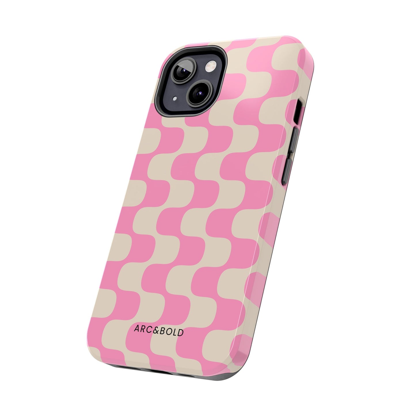 Pink Waves - Tough Phone Case - Arc & Bold