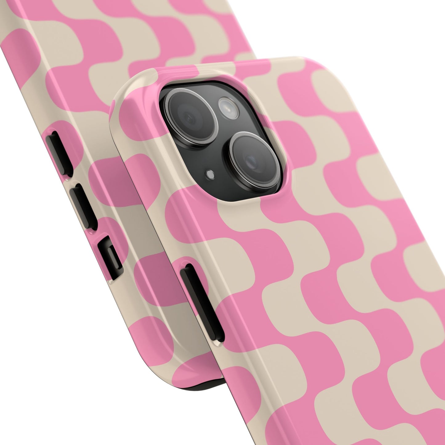 Pink Waves - Tough Phone Case - Arc & Bold