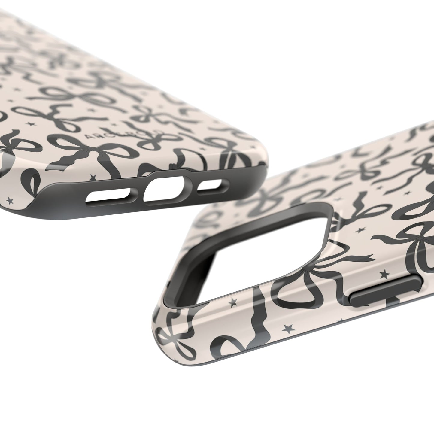 Noir Bows - Magnetic Tough Case - Arc & Bold