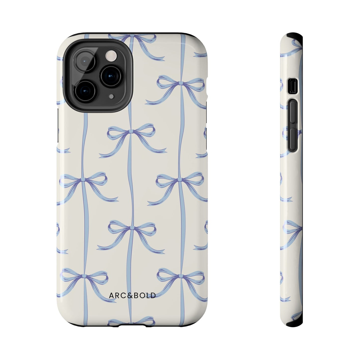 Blue Bow - Tough Phone Case - Arc & Bold
