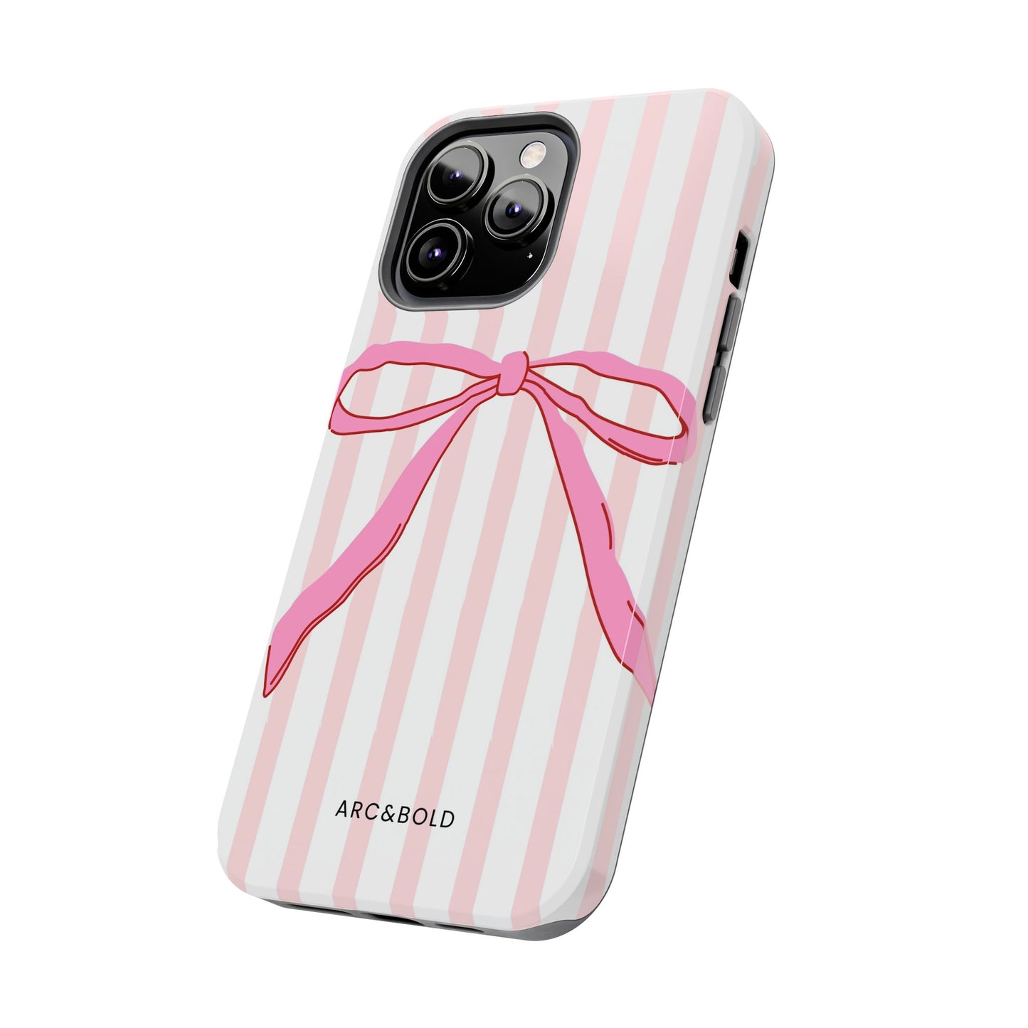 Pink Bow - Tough Phone Case - Arc & Bold