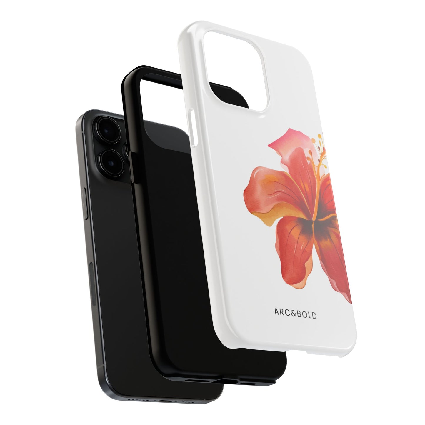 Hibiscus - Tough Phone Case - Arc & Bold