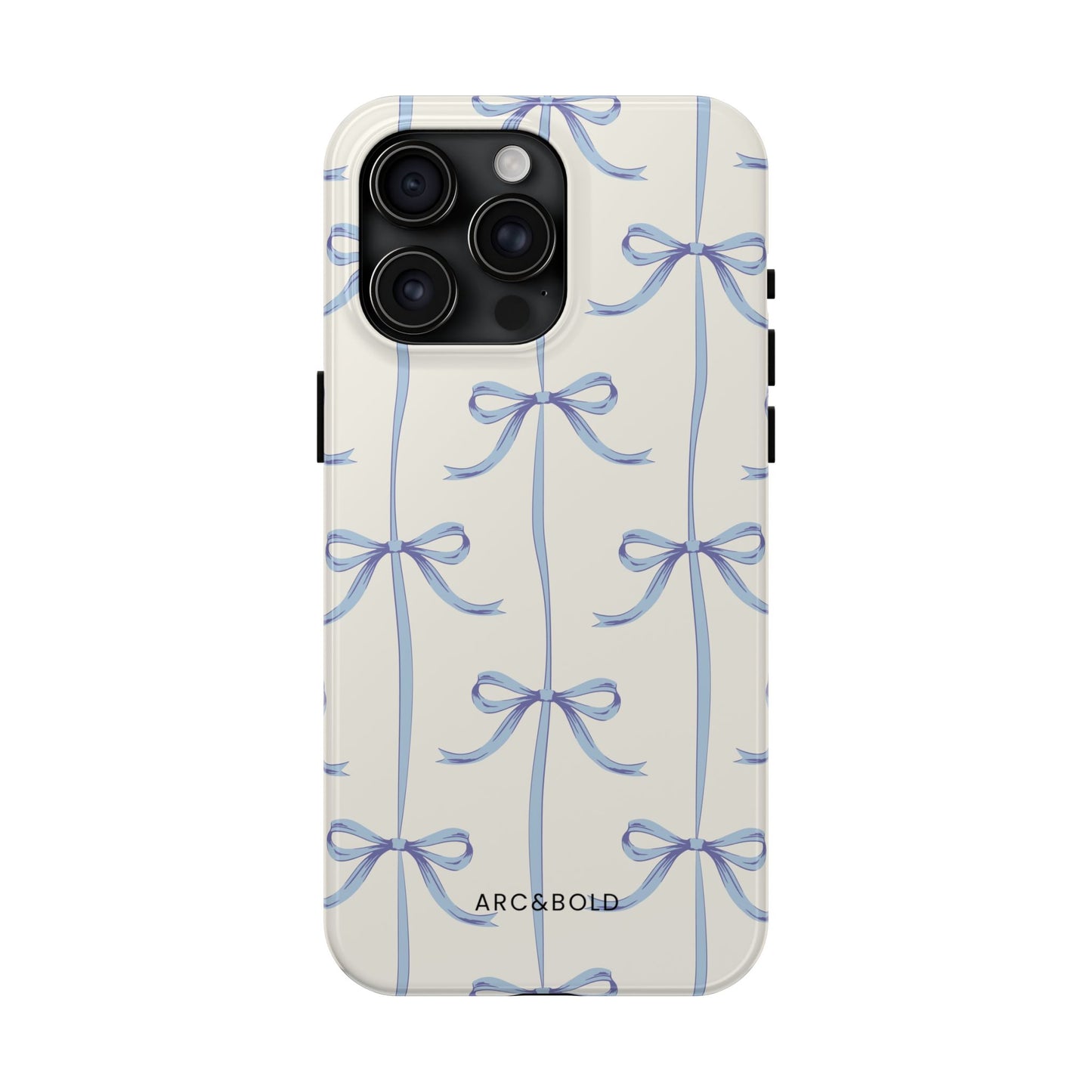 Blue Bow - Tough Phone Case - Arc & Bold