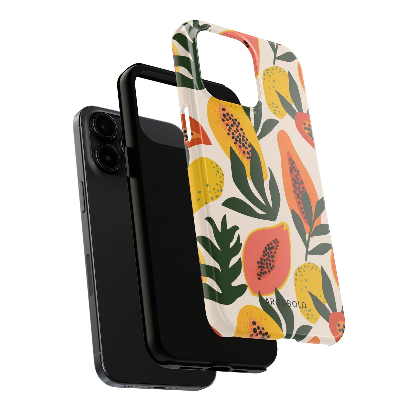 Papaya - Tough Phone Case - Arc & Bold