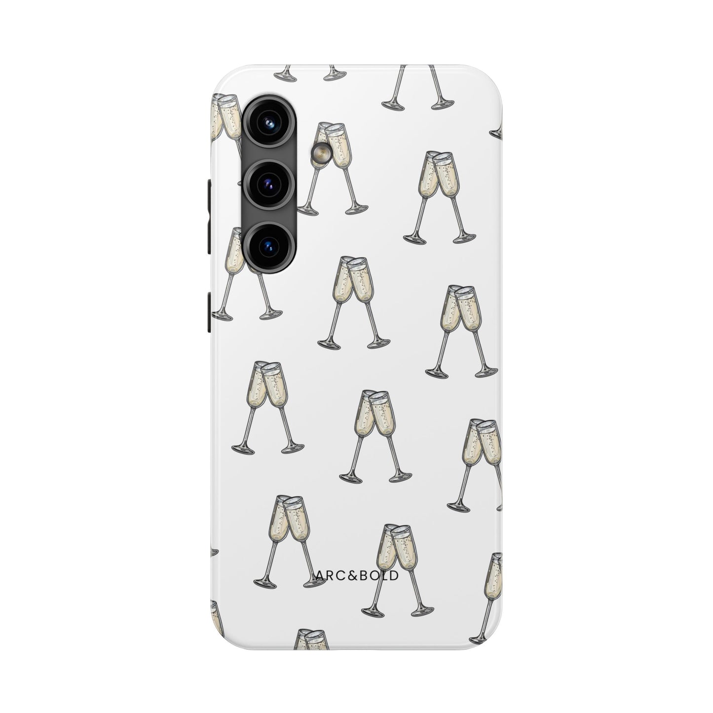 Champagne Toast - Tough Phone Case - Arc & Bold