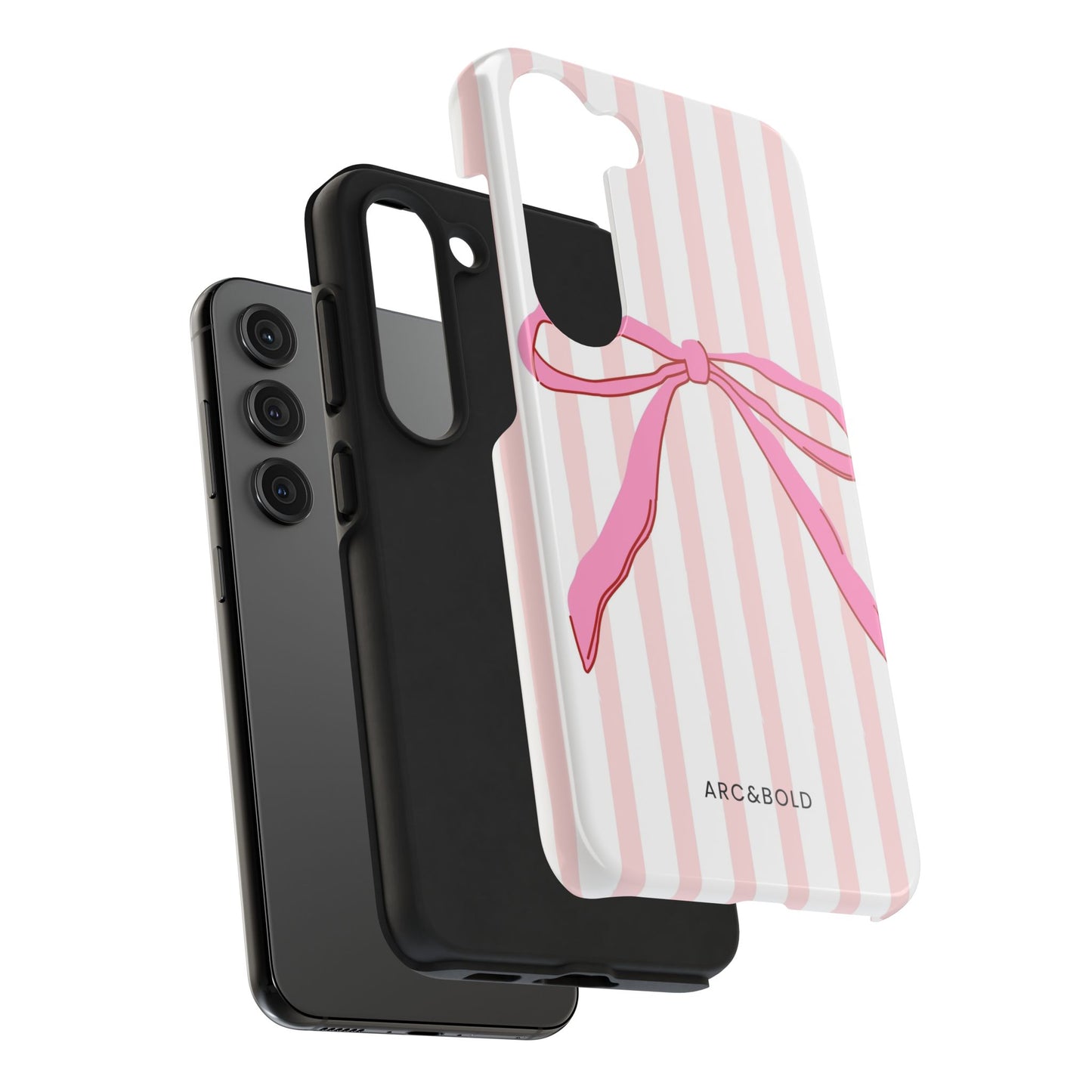 Pink Bow - Tough Phone Case - Arc & Bold