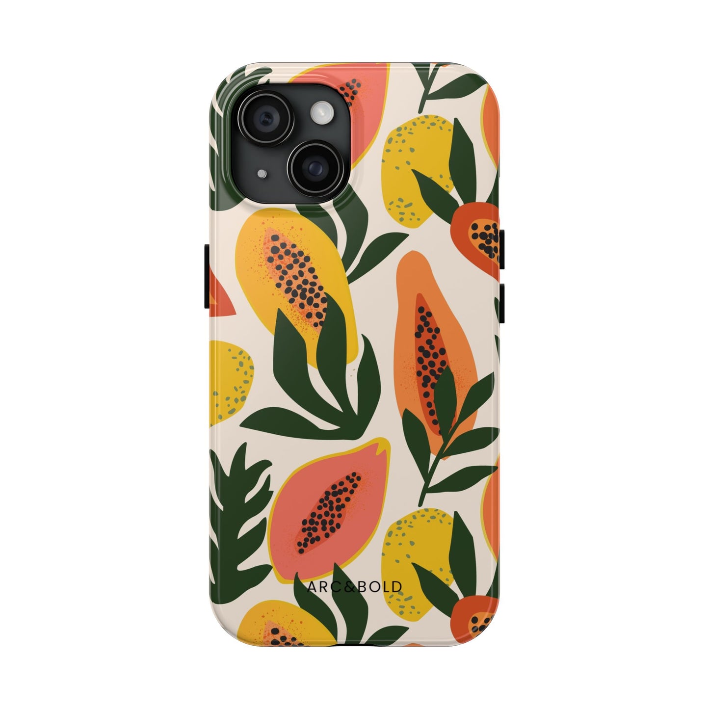 Papaya - Tough Phone Case - Arc & Bold