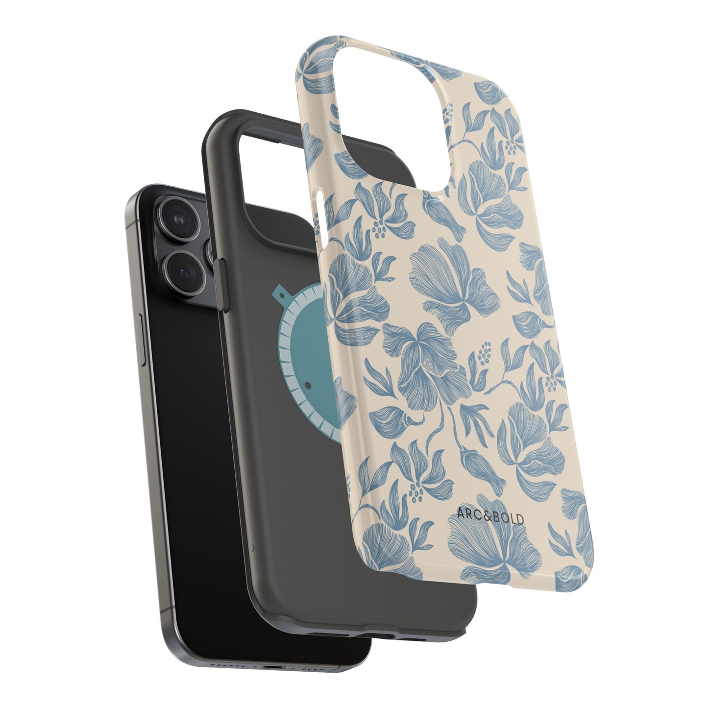 Floral - Magnetic Tough Case - Arc & Bold