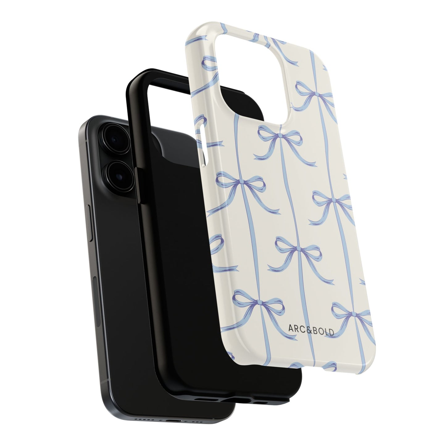 Blue Bow - Tough Phone Case - Arc & Bold