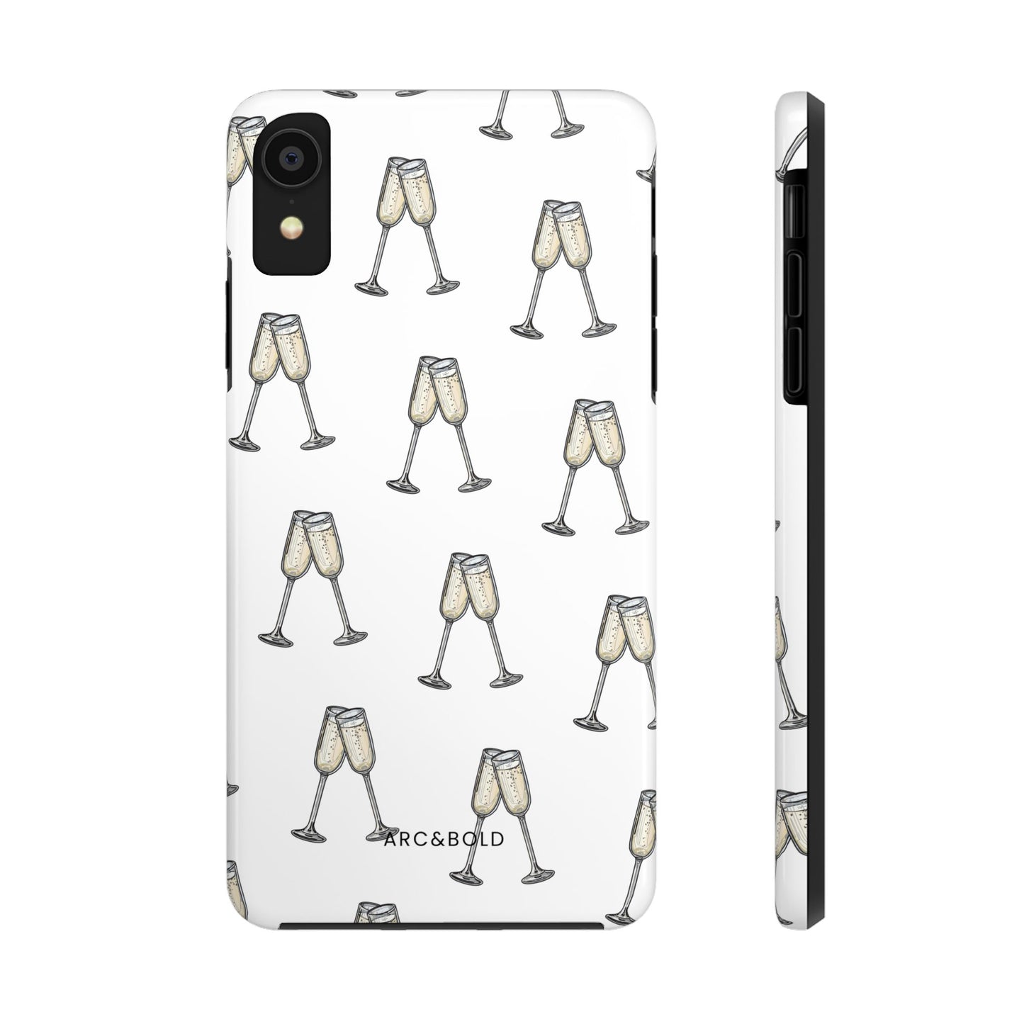 Champagne Toast - Tough Phone Case - Arc & Bold