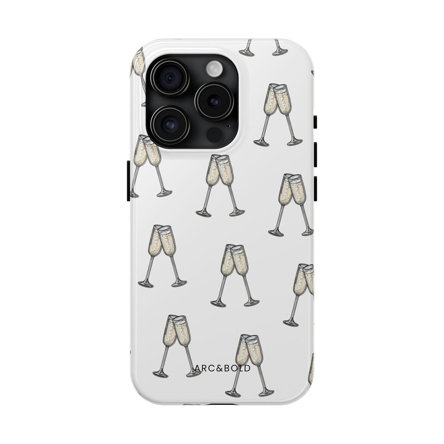 Champagne Toast - Tough Phone Case - Arc & Bold
