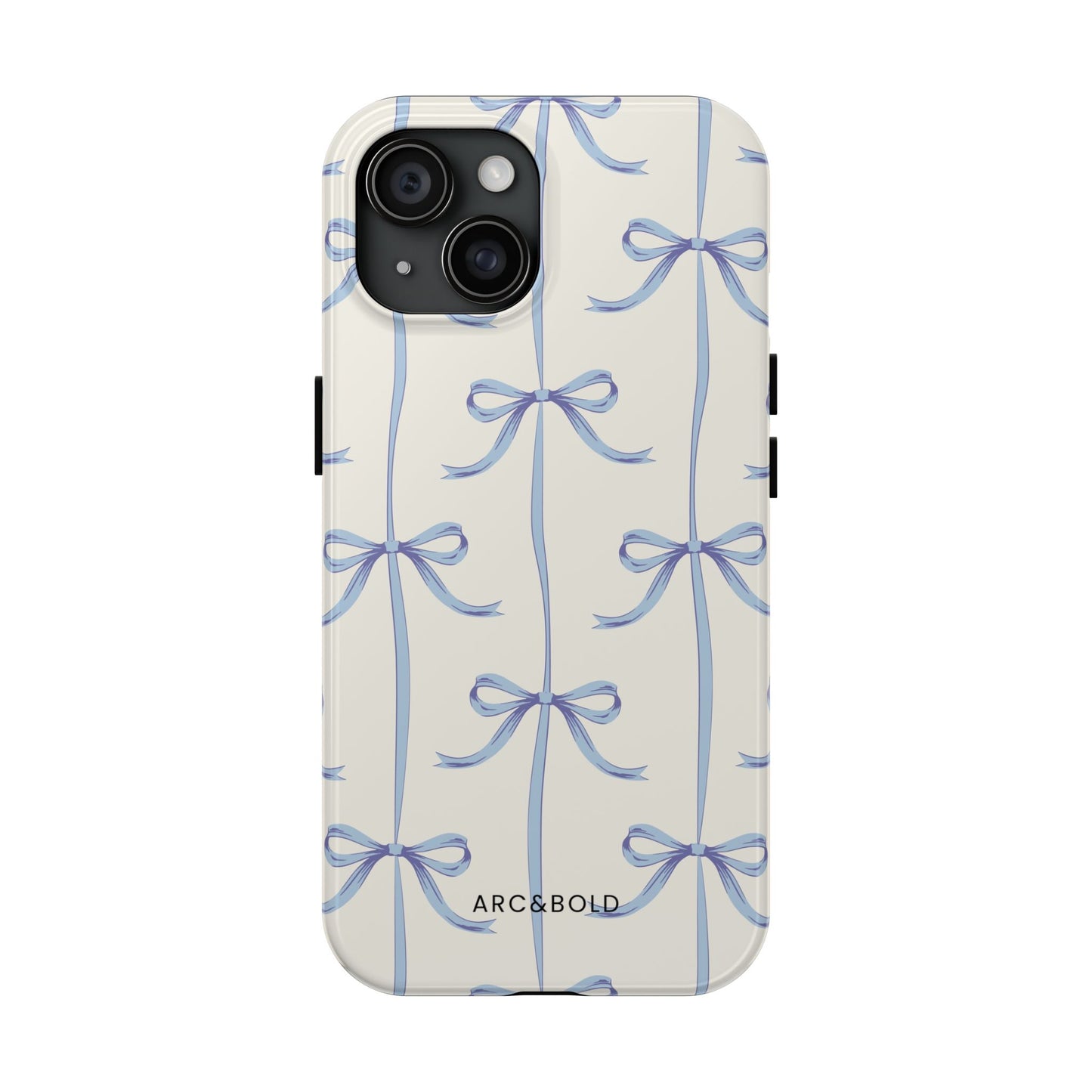 Blue Bow - Tough Phone Case - Arc & Bold
