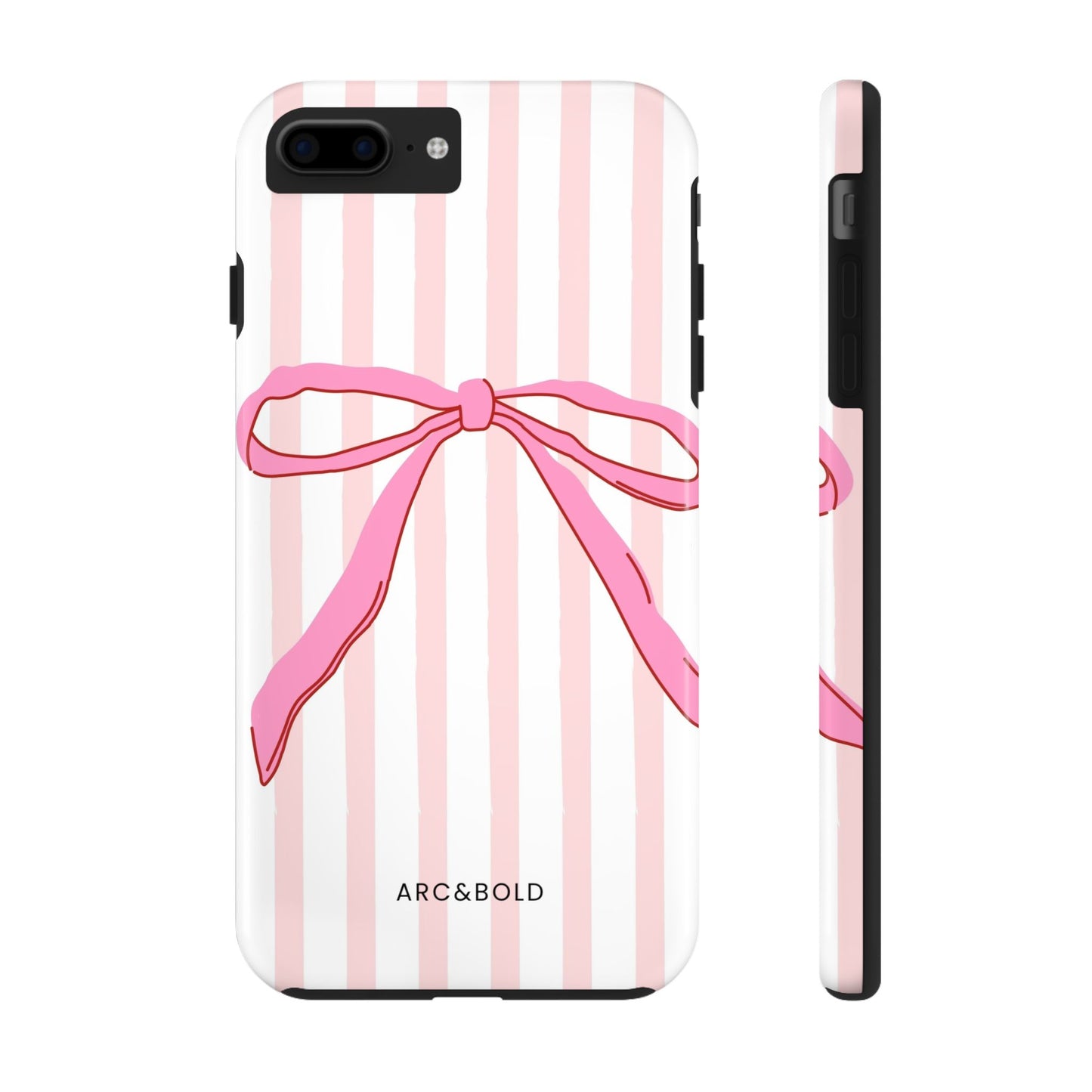 Pink Bow - Tough Phone Case - Arc & Bold