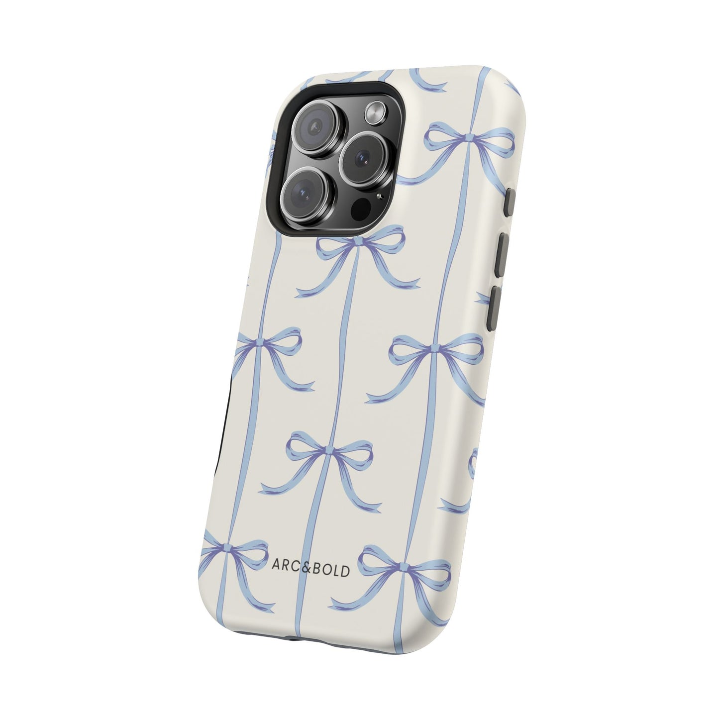 Blue Bow - Magnetic Tough Case - Arc & Bold