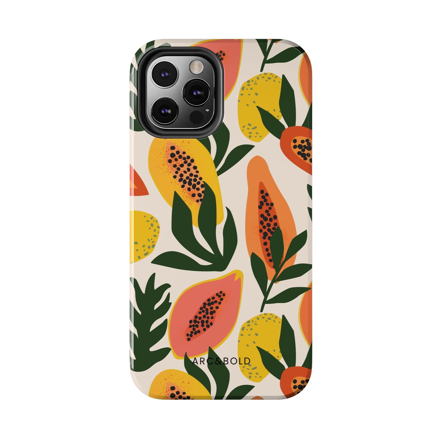 Papaya - Tough Phone Case - Arc & Bold
