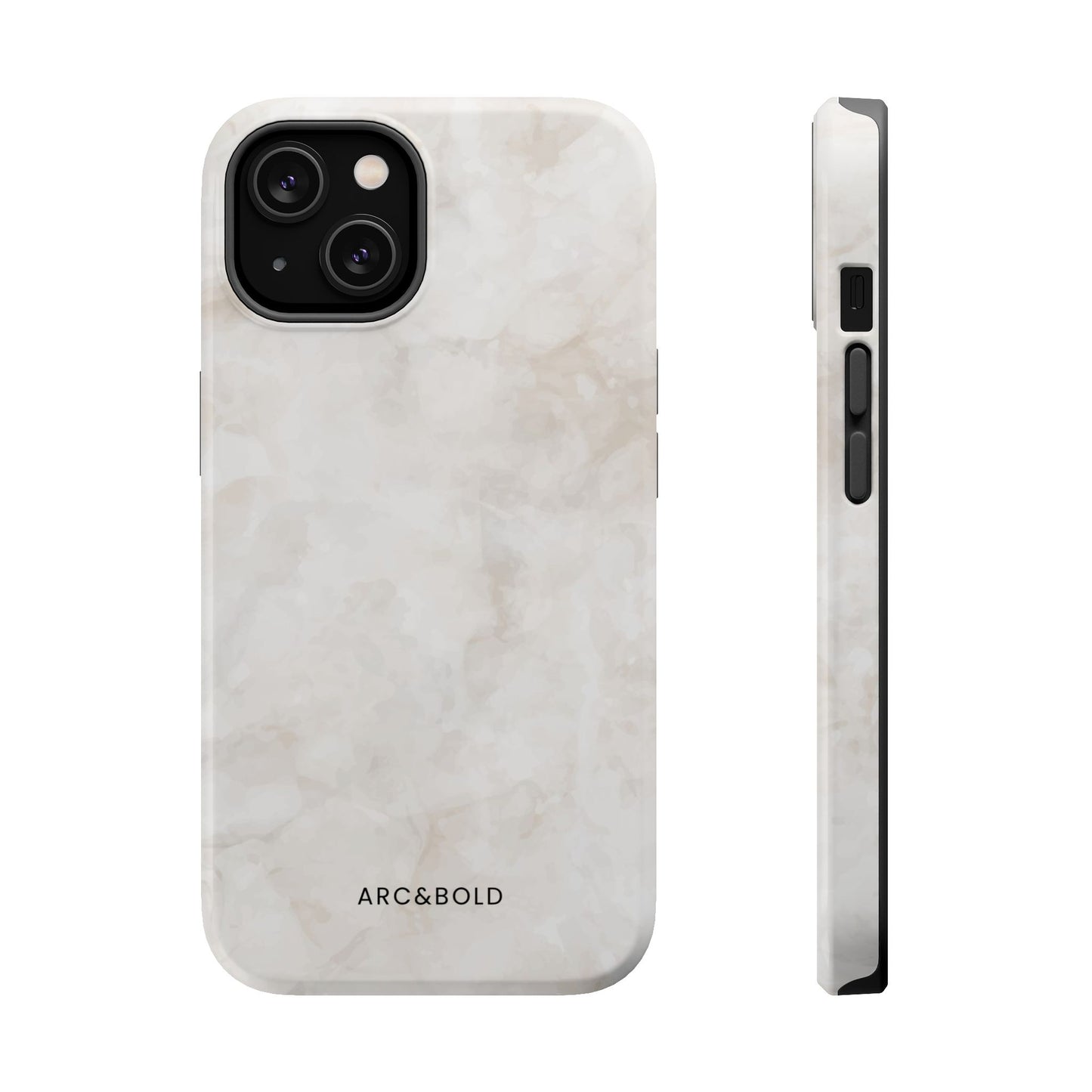 Marble - Magnetic Phone Case - Arc & Bold
