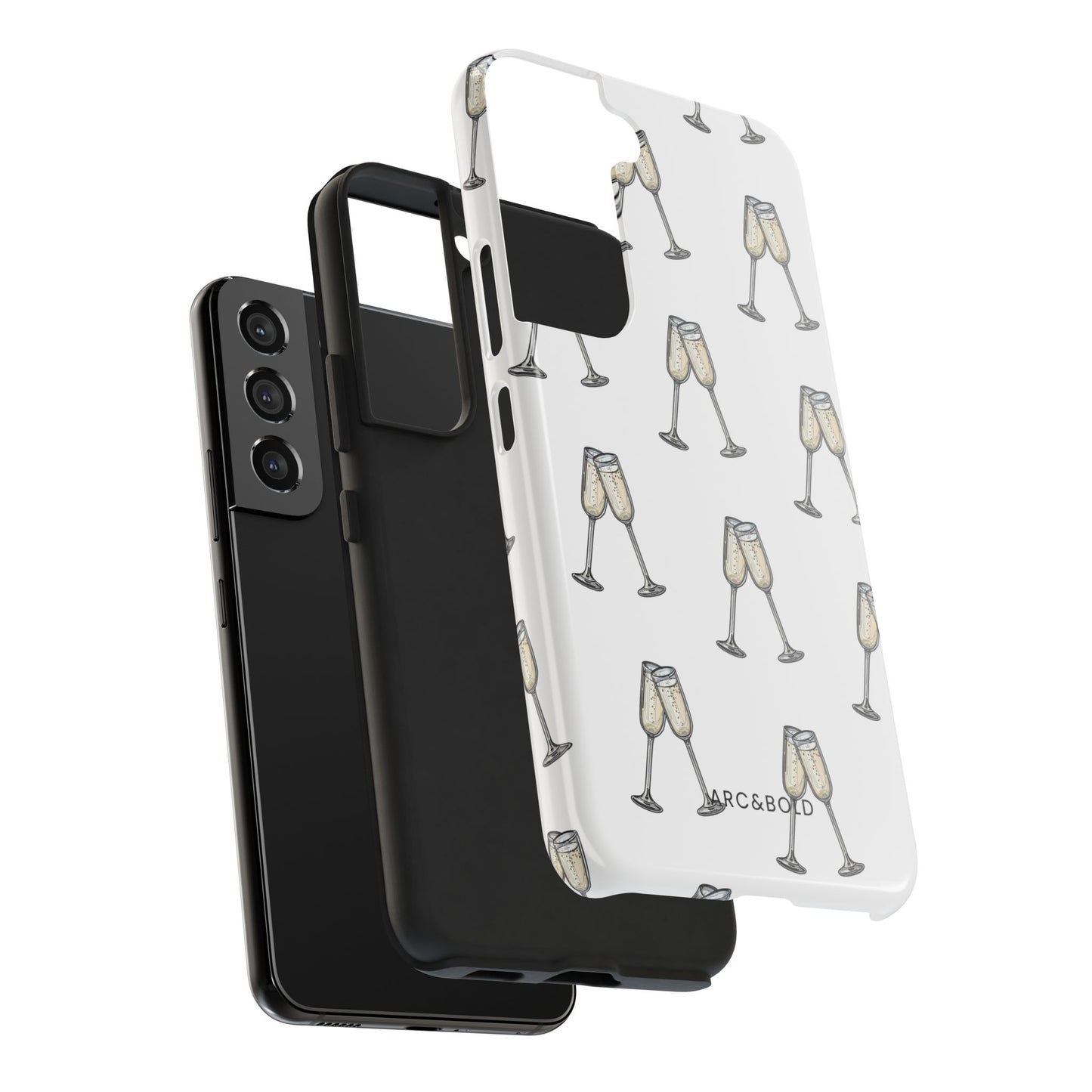 Champagne Toast - Tough Phone Case - Arc & Bold