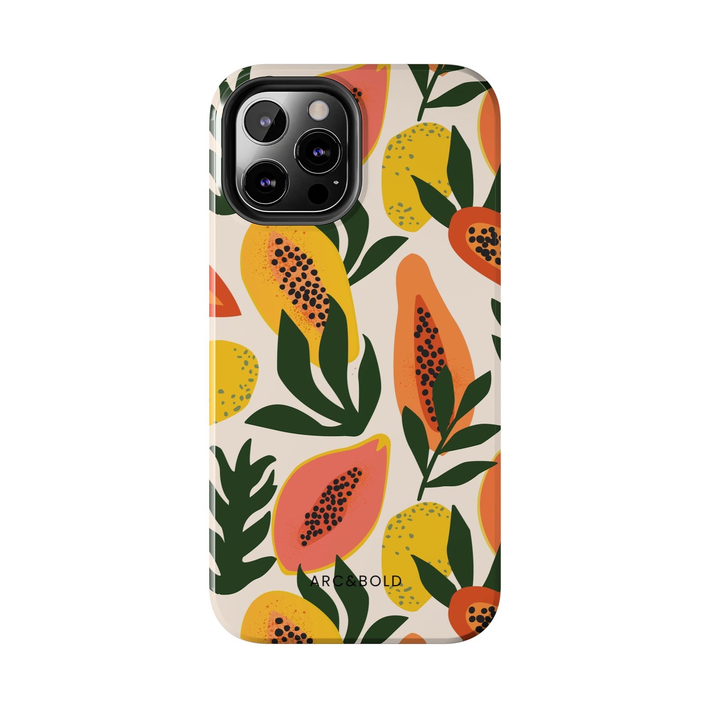 Papaya - Tough Phone Case - Arc & Bold