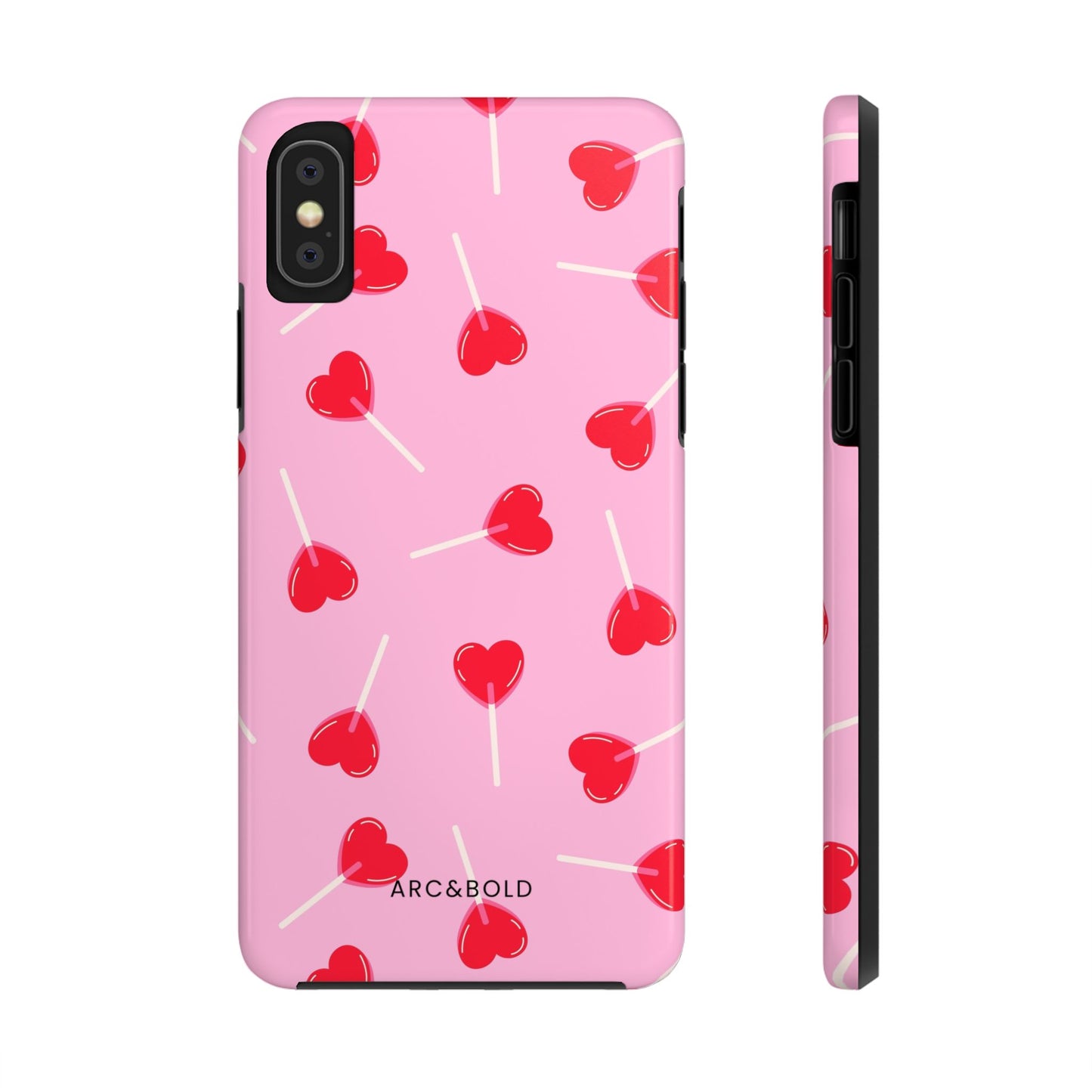 Heart Pops - Tough Phone Case - Arc & Bold