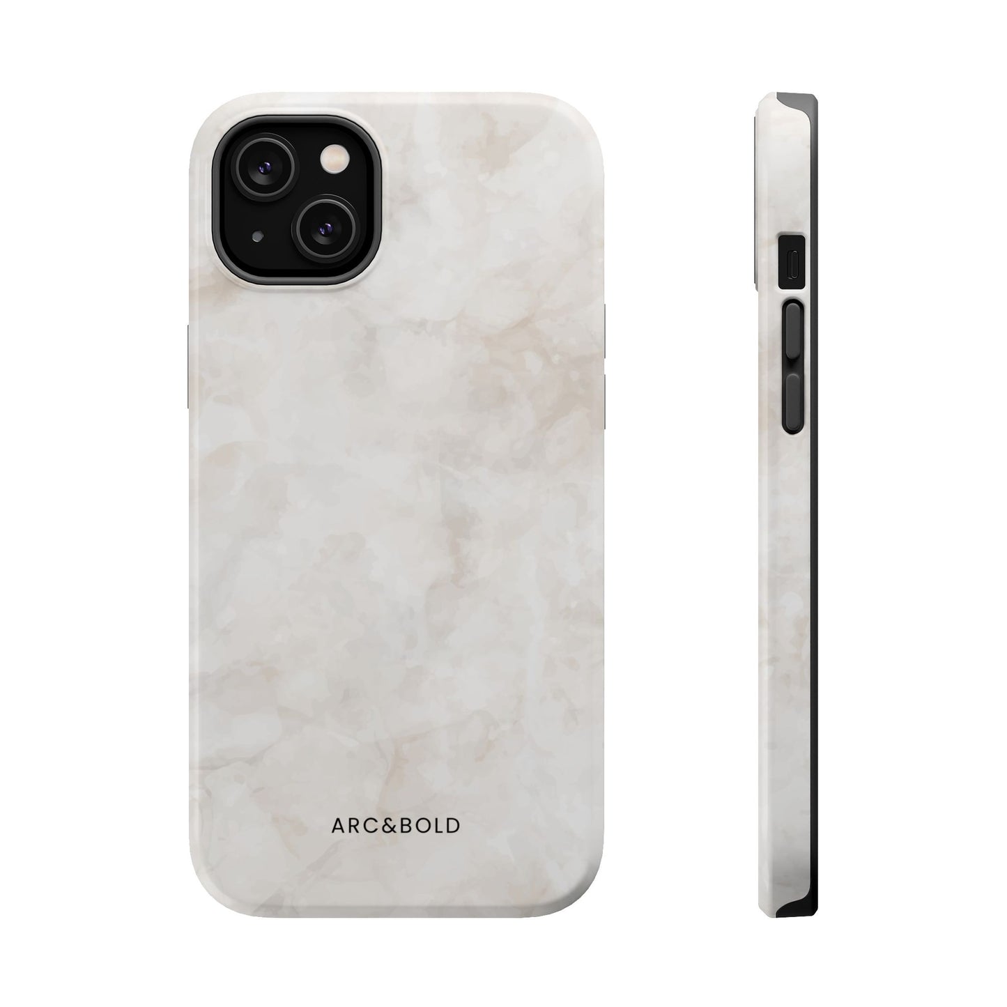 Marble - Magnetic Phone Case - Arc & Bold