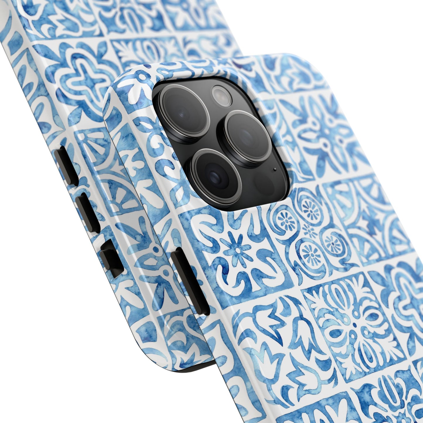 Blue Mosaic - Tough Phone Case - Arc & Bold