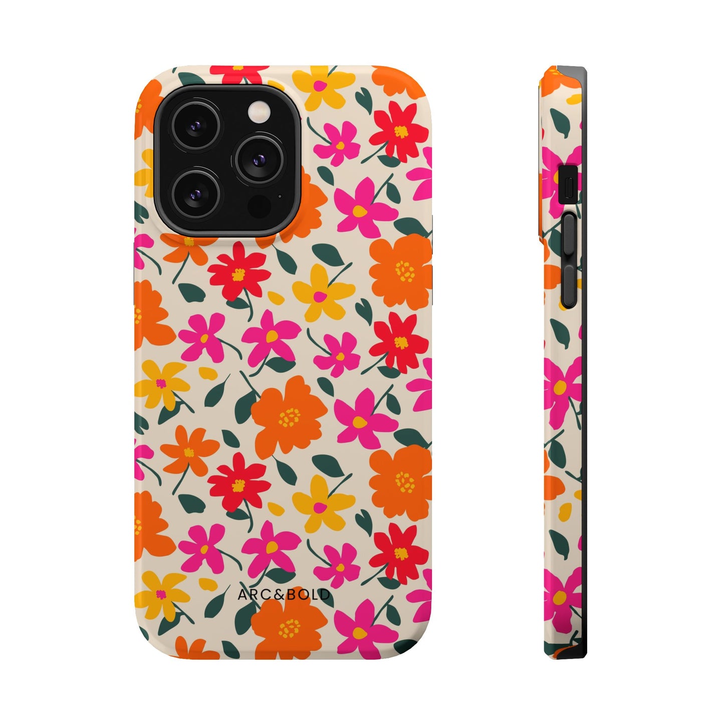 Spring Flowers - Magnetic Phone Case - Arc & Bold