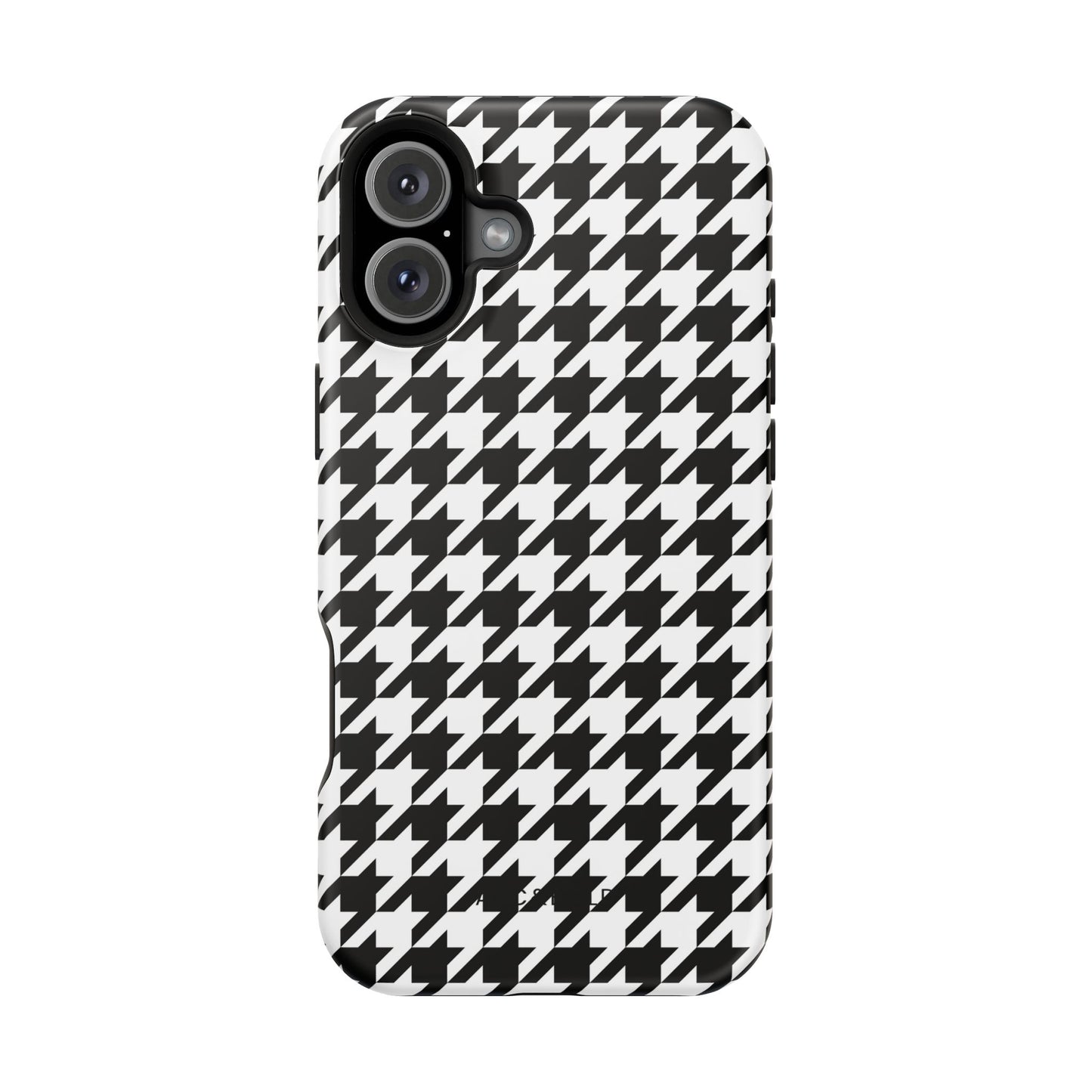 Houndstooth - Magnetic Phone Case - Arc & Bold