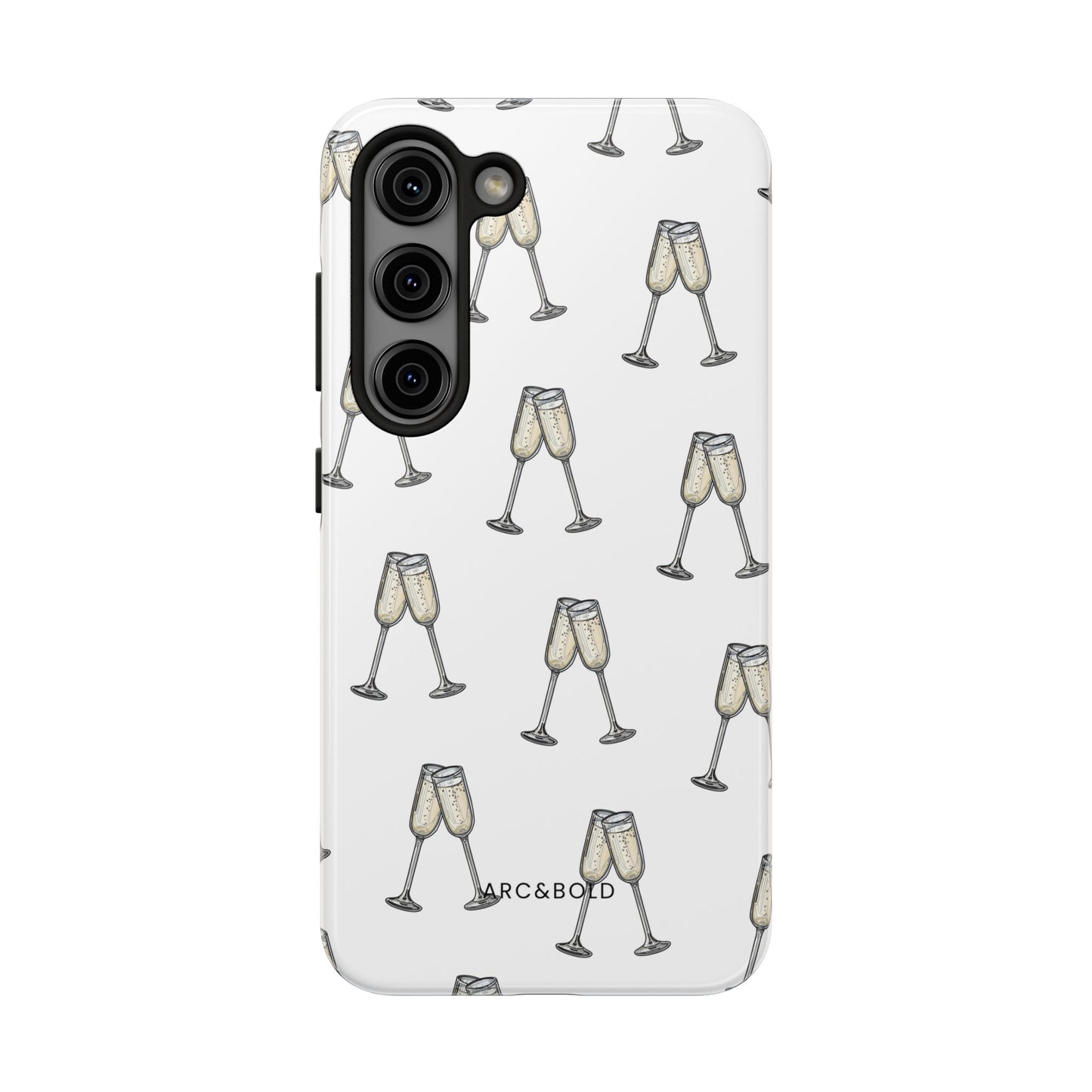 Champagne Toast - Tough Phone Case - Arc & Bold