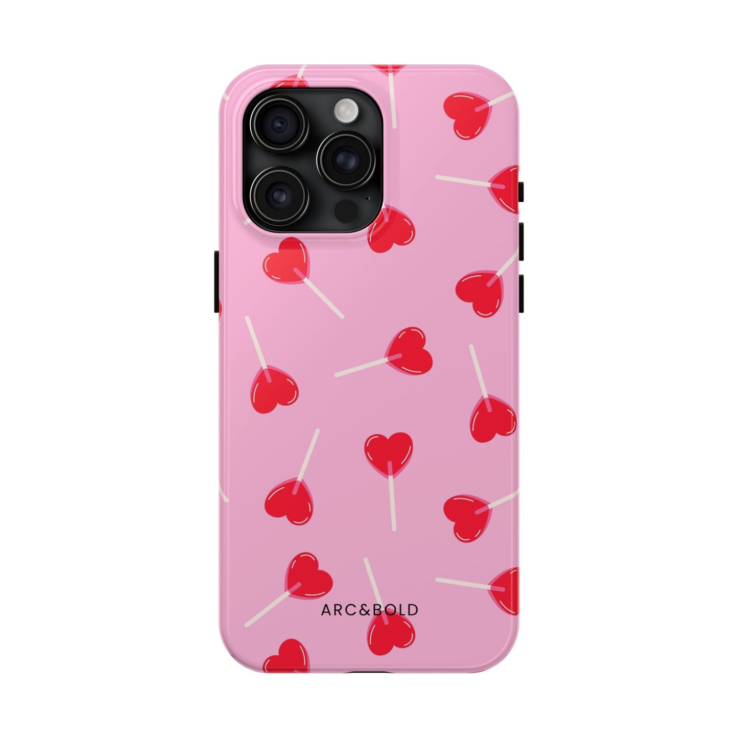 Heart Pops - Tough Phone Case - Arc & Bold
