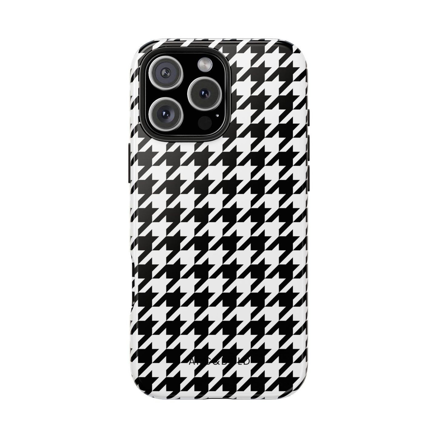 Houndstooth - Tough Phone Case - Arc & Bold