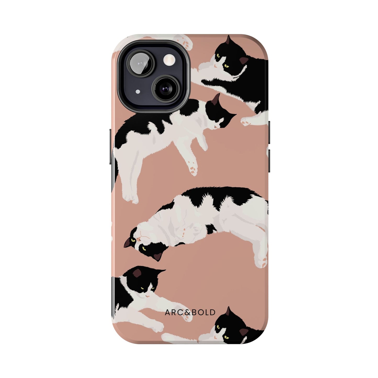 Cat - Tough Phone Case - Arc & Bold