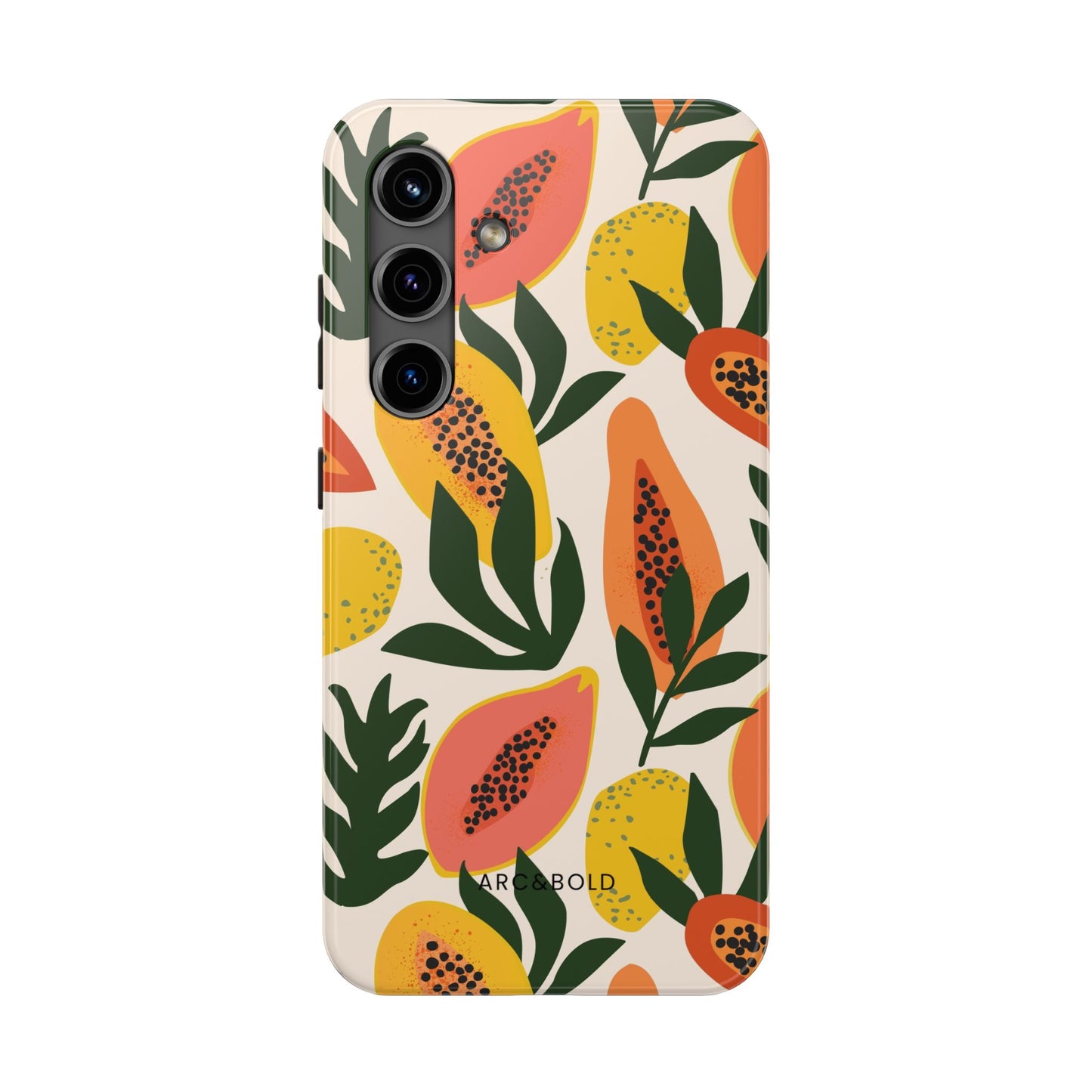 Papaya - Tough Phone Case - Arc & Bold