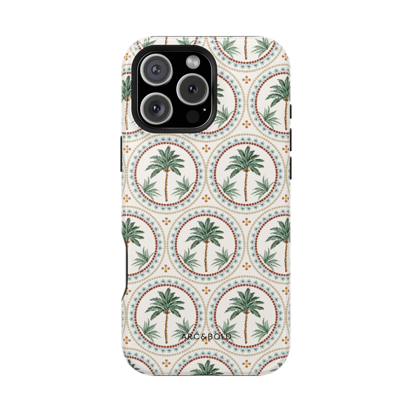Tropical Tile Palm - Magnetic Tough Case - Arc & Bold