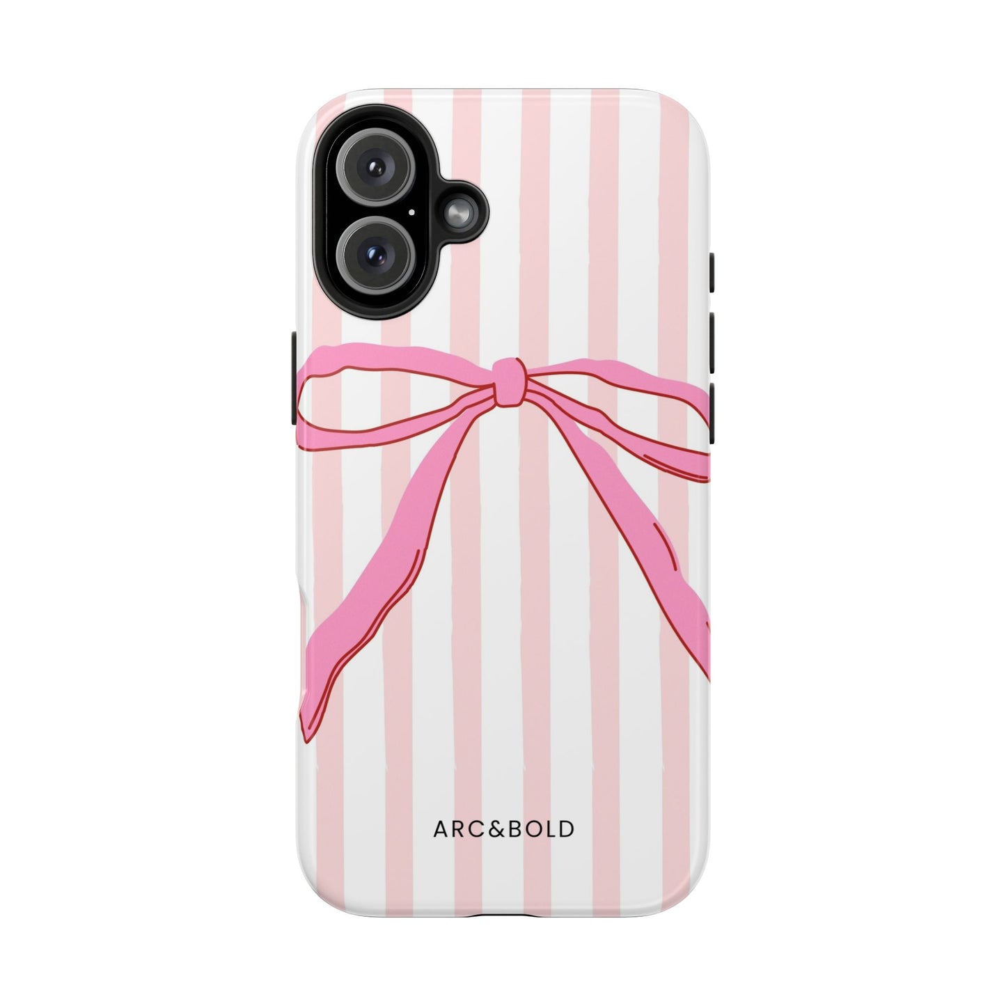 Pink Bow - Tough Phone Case - Arc & Bold